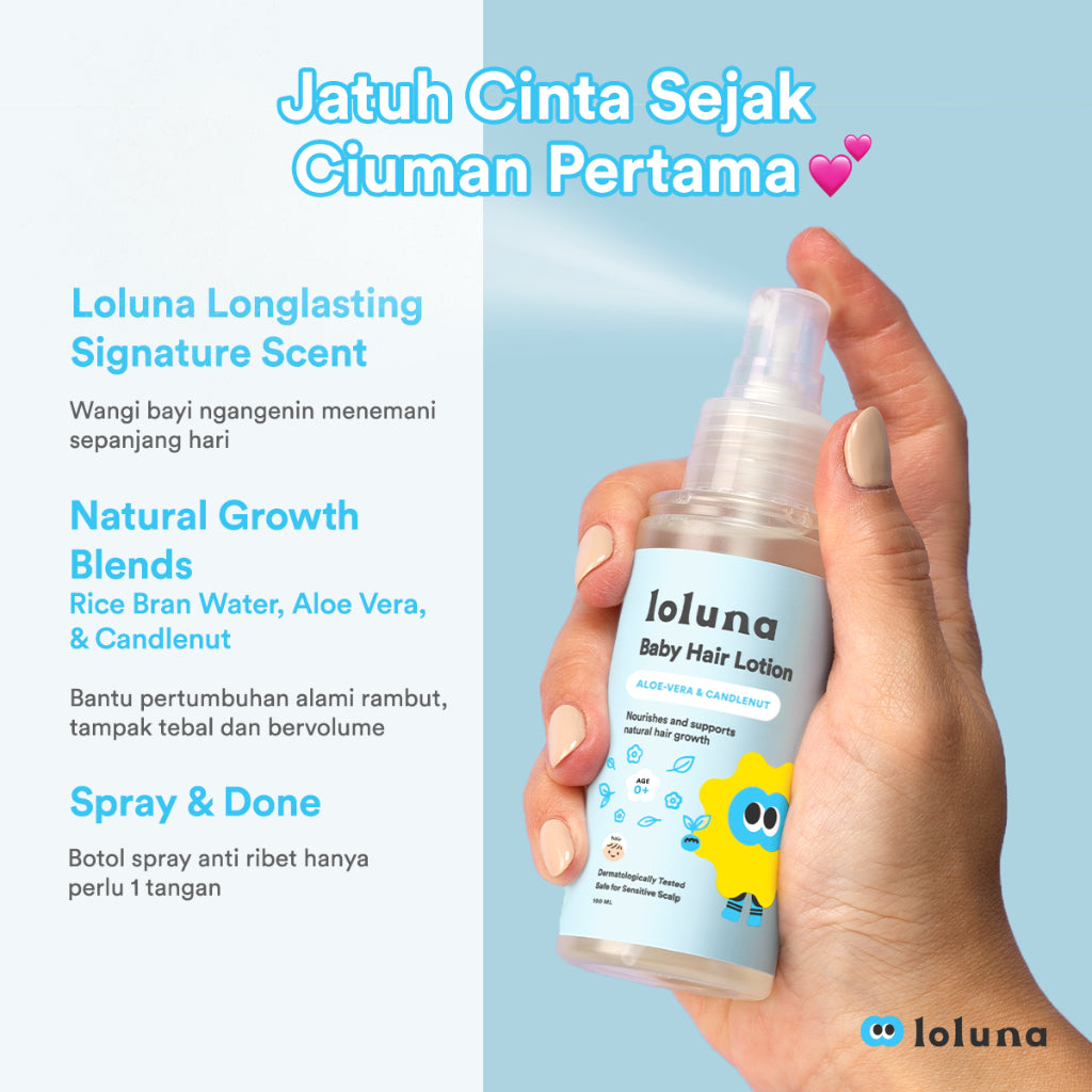 Loluna Baby Hair Lotion | 100ml