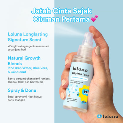 Loluna Baby Hair Lotion | 100ml