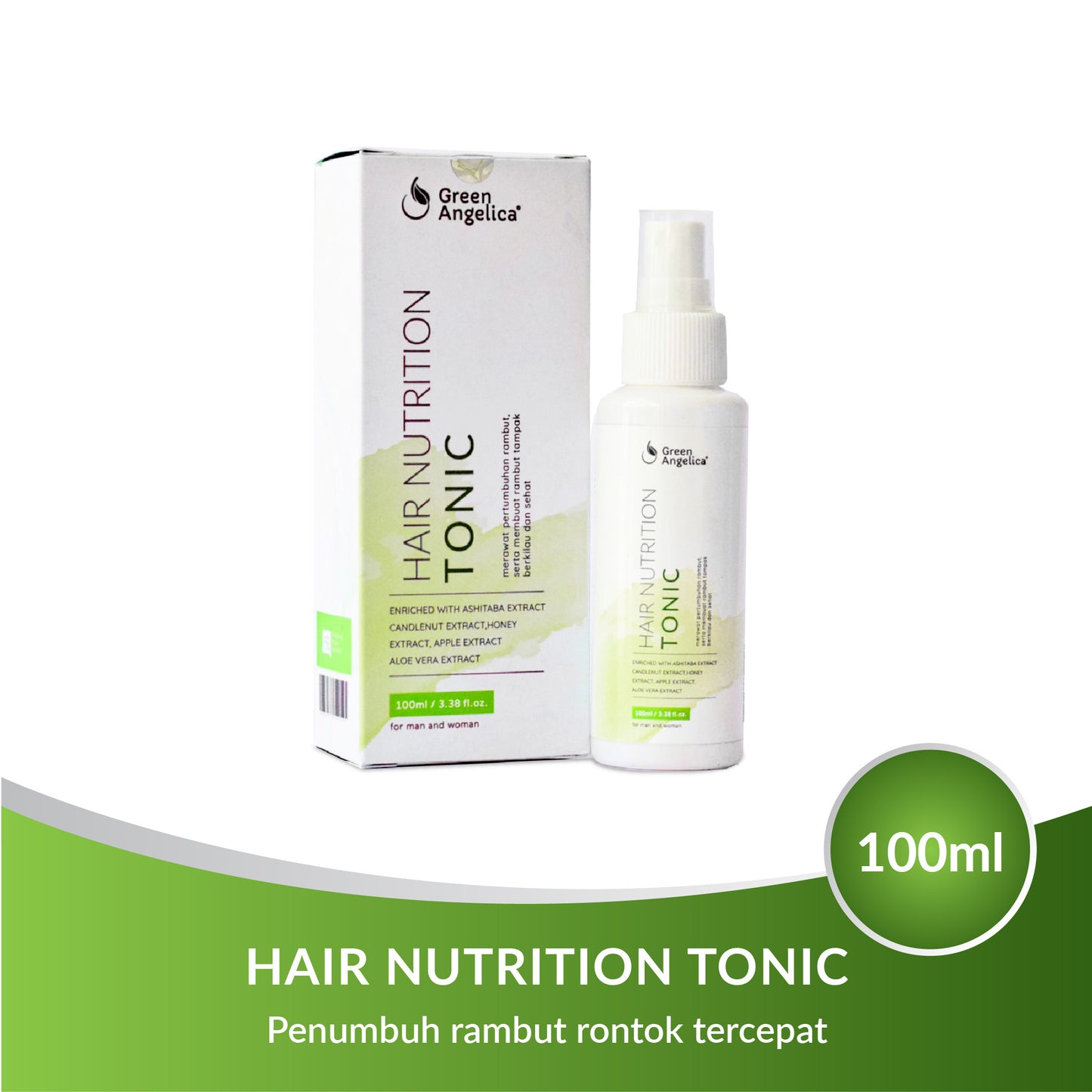 Glowpedia Green Angelica Hair Nutrition Tonic | 100 ml