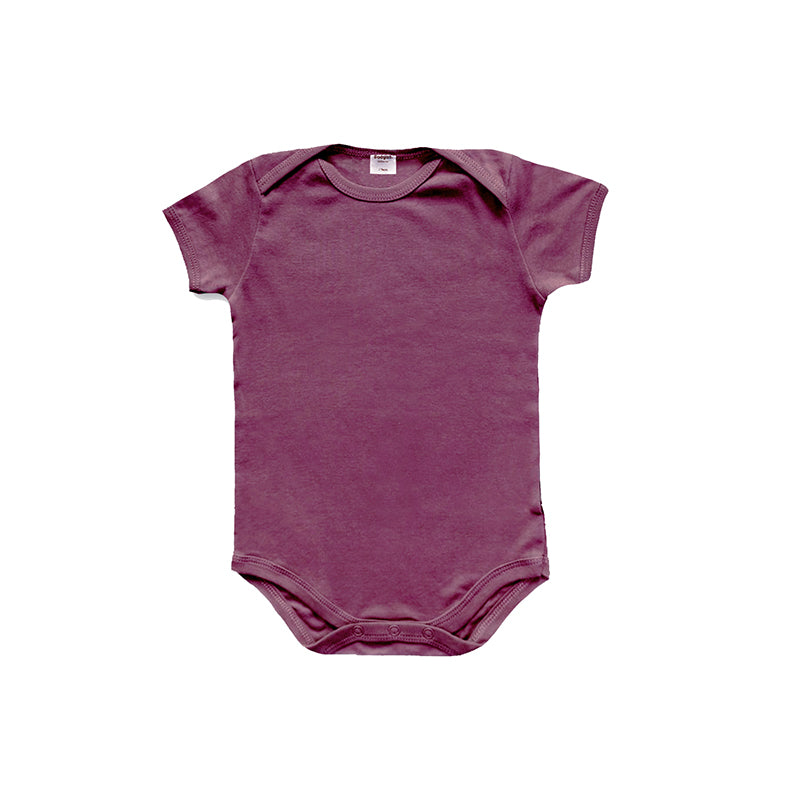 Booyah Baby & Kids Baju Bayi - Bodysuit Maroon (0-3 Month)