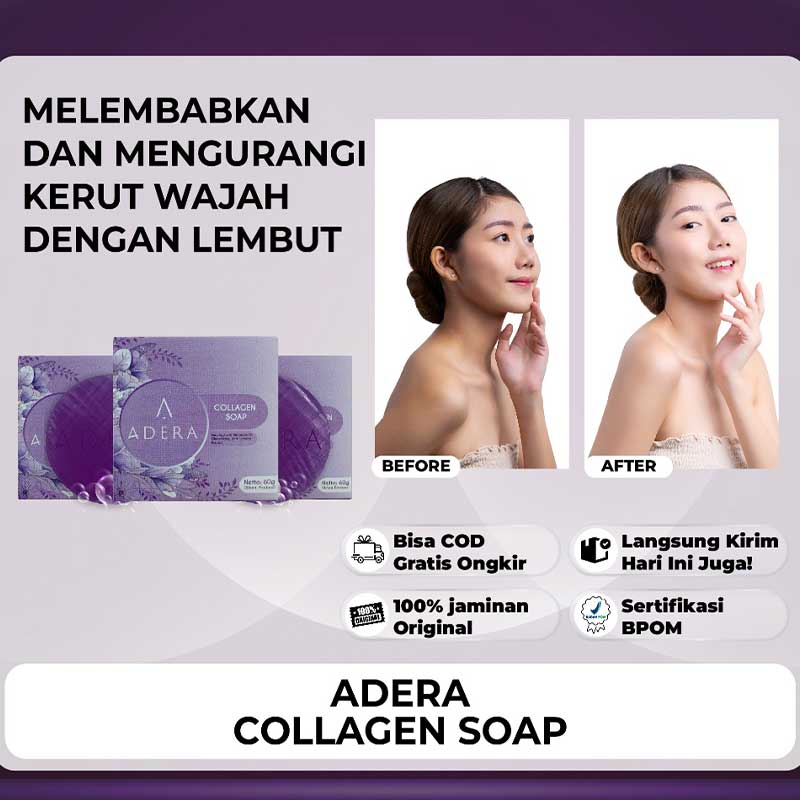 Adera Collagen Soap 1pcs | 60gr