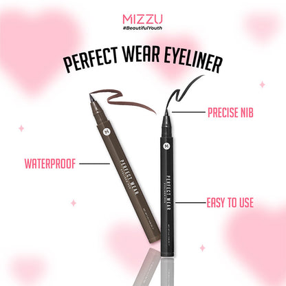 Mizzu Eyeliner Pen Perfect Wear Brown | 1.3ml