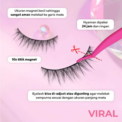 Yvenetic Magnetic Eyelash Viral (Natural Series) 0.5g