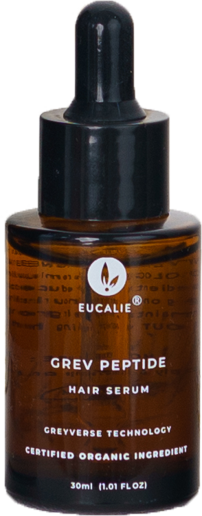 Eucalie Organic Grev Peptide Organic Grey Hair Serum untuk Uban 30 ml