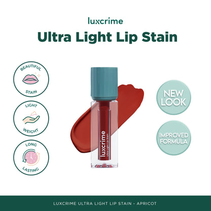 New LUXCRIME Ultra Light Lip Stain - Apricot