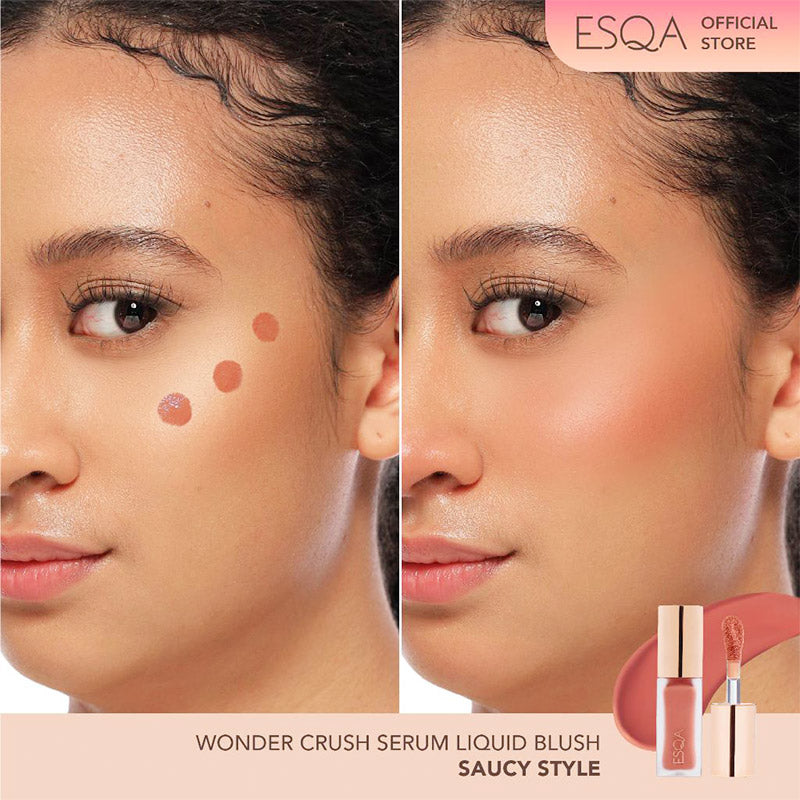 ESQA Wonder Crush Serum Liquid Blush - Saucy Style 5ml