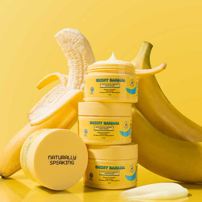 Naturally Speaking Shiny Banana Brightening Pudding Moisturizer | 30 g