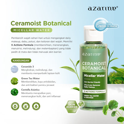 Azarine Ceramoist Botanical Micellar Water | 90 ml