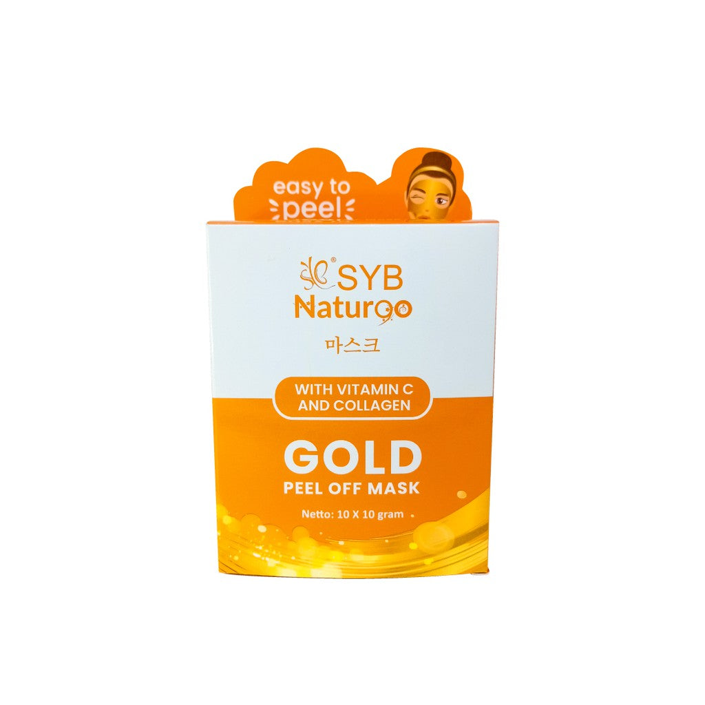 Syb Natur90 Gold Peel Off Mask | Box 10 x 10 gr