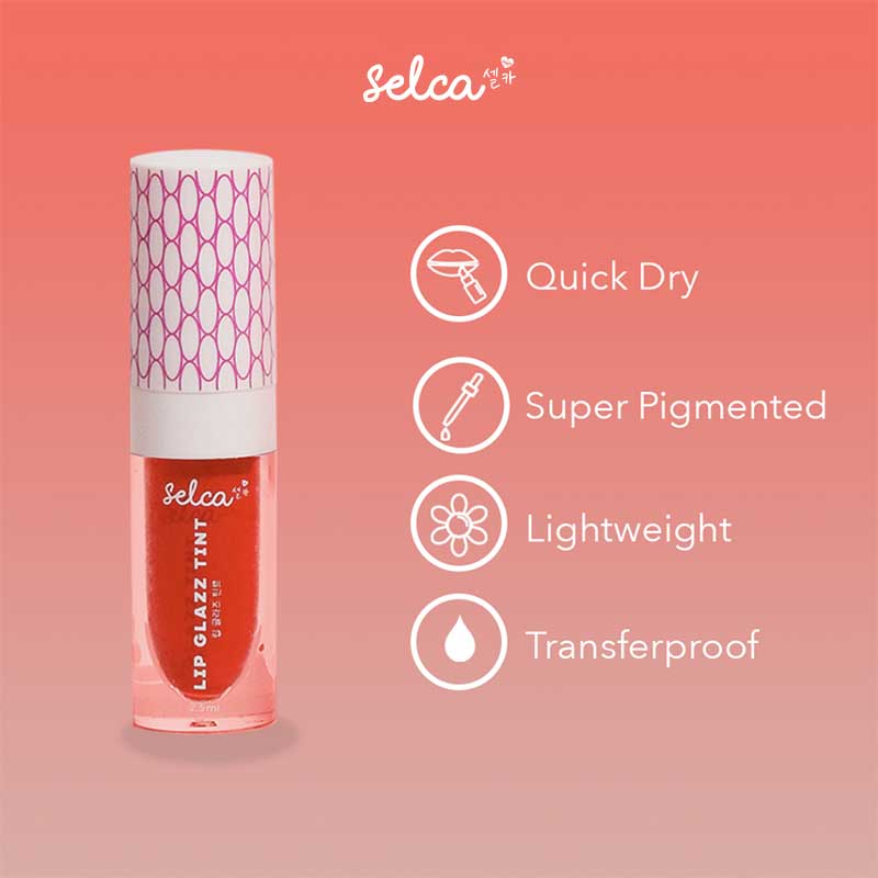 SELCA Lip Glazz Tint Day Series - Saturday | 2.5ml