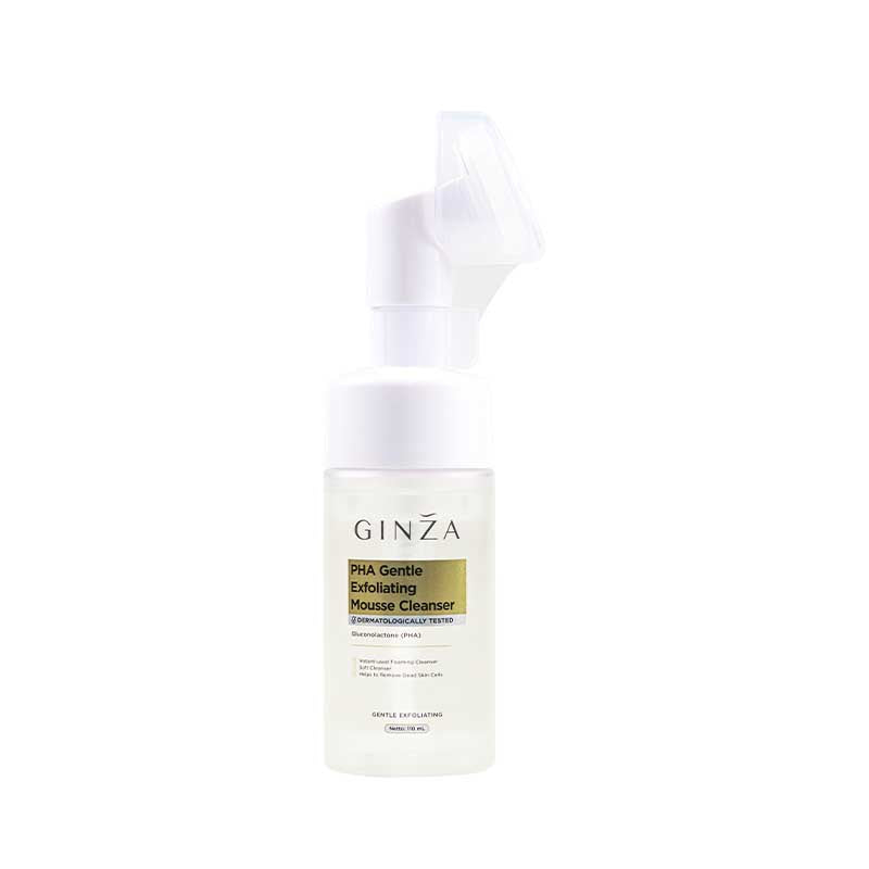 Ginza Gentle Exfoliating Mousse Cleanser 110ml