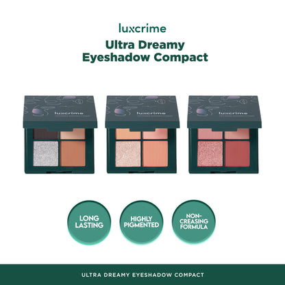 LUXCRIME Ultra Dreamy Eyeshadow compact Blackforest