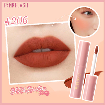 Pinkflash M01 Lip & Cheek Duo Matte Tint - #206 | 30 ml