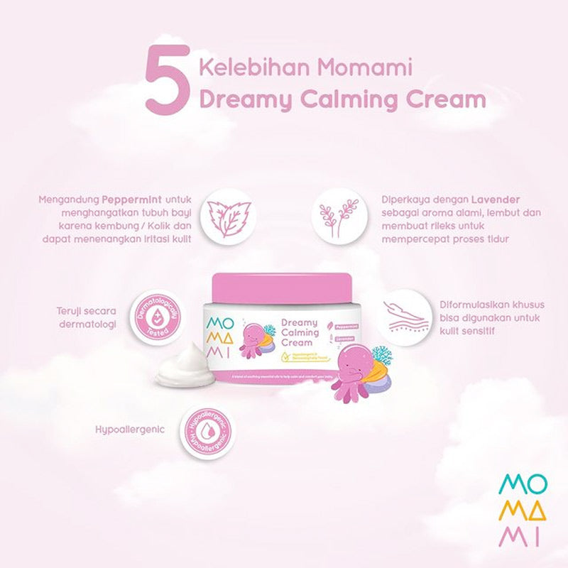 MoMaMi Baby Dreamy Calming - Lotion & Cream Bayi 50ml