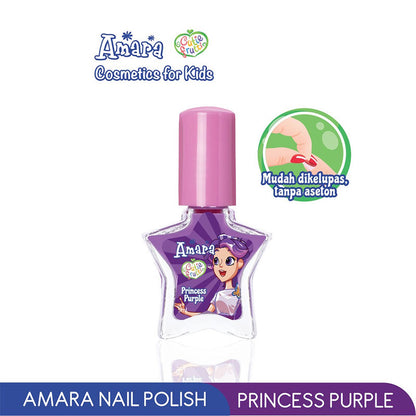 Amara Kids Nail Polish Princess Purple | 5 ml