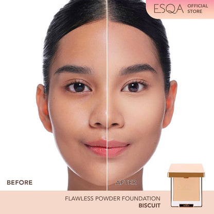 ESQA Flawless Powder Foundation Biscuit 6.5gr