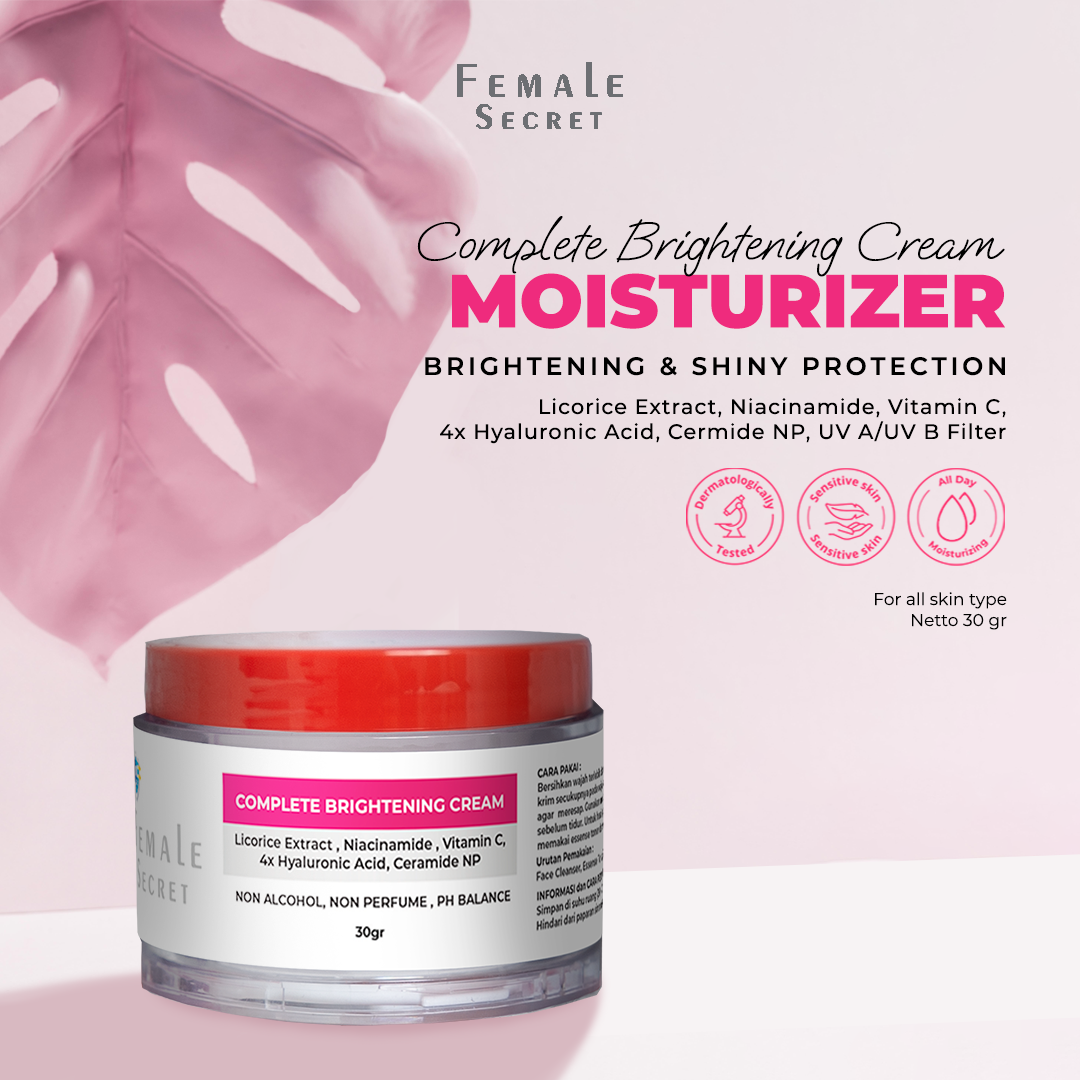 Female Secret Complete Brightening Cream | 30g