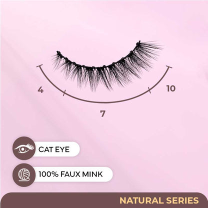 Yvenetic Magnetic Eyelash Bo$$ Babe (Natural Series) 0.5g