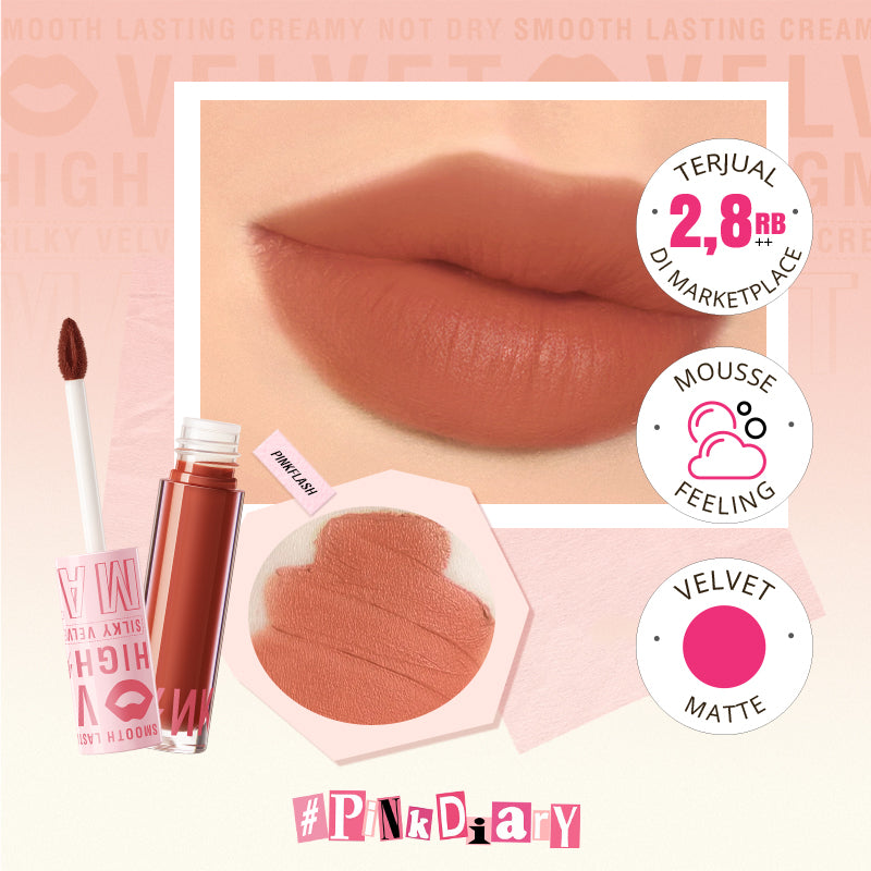 Pinkflash Silky Velvet Lip Cream PF-L04 PK01