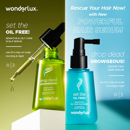 WONDERLUX Drop Dead Growgeous! Densifying Hair Scalp Serum | 75ml