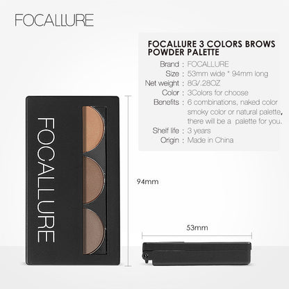 Focallure Brows Powder Fa04 #3