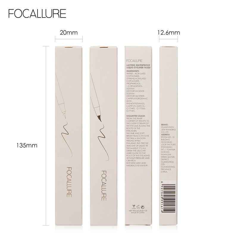 Focallure Lasting Waterproof Liquid Eyeliner FA200 - Fuzz #2