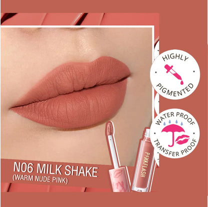 Pinkflash L01 Lasting Matte Lipcream - N06 Milk Shake