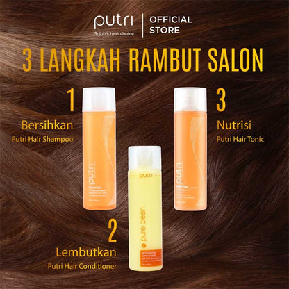 Putri With Nusilk Technology Hair Tonic Normal To Oily 200ml