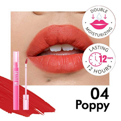 Dazzle Me Misty Matte Lip Cream 04 Poppy