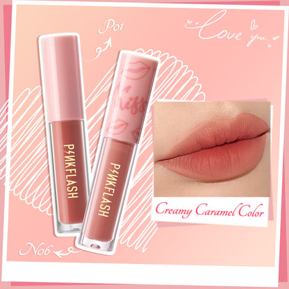 Pinkflash L01 Lasting Matte Lipcream - N06 Milk Shake