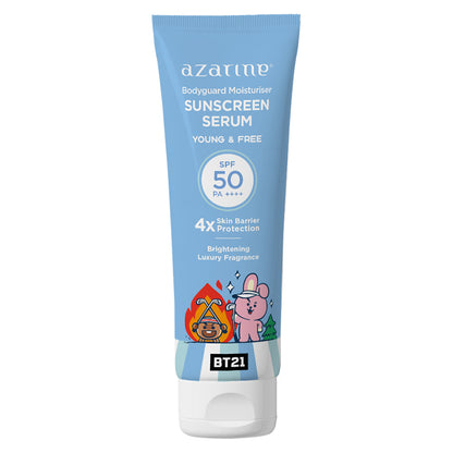 Azarine BT21 Bodyguard Moisturiser Sunscreen Serum Young & Free | 100 ml