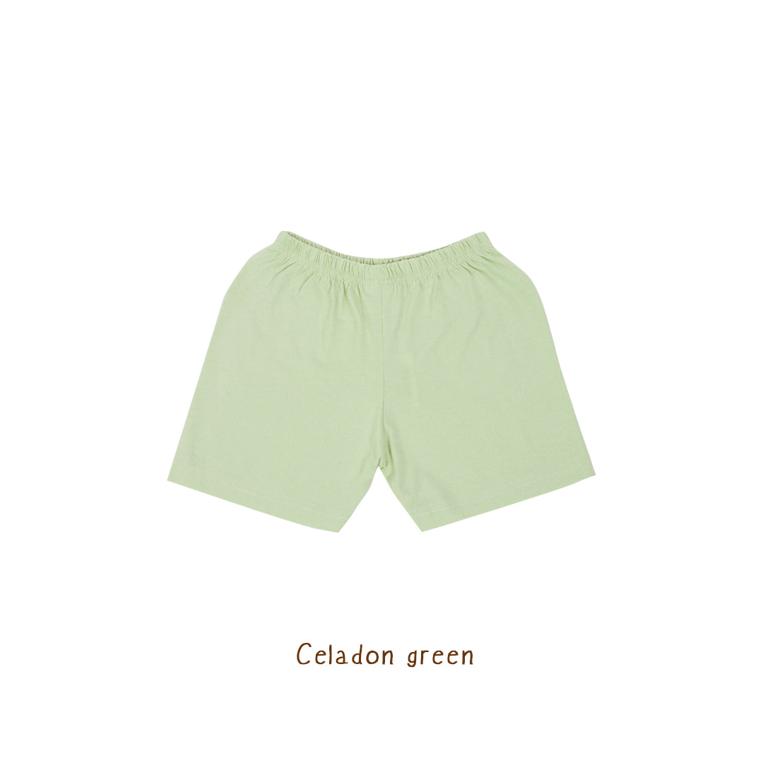 Booyah Baby & Kids Celana Anak - Cotton Short Pants Celadon Green (1 Years)