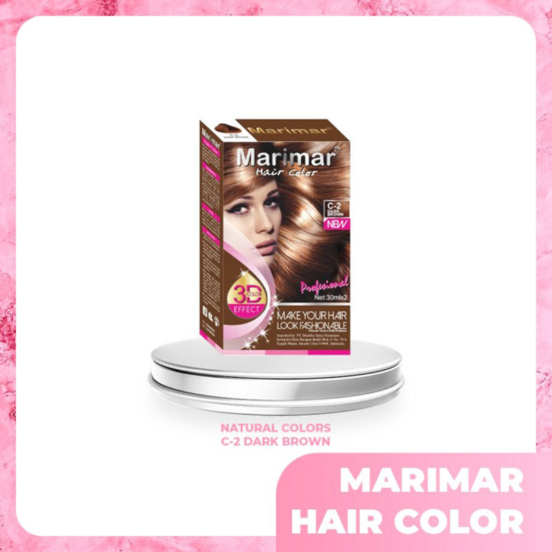 Marimar Hair Color C-2 Dark Brown