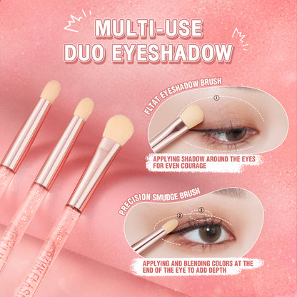 Pinkflash PF-T04 Double Head Eyeshadow Brush #02