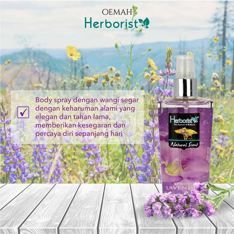 Herborist Natural Body Scent Spring Lavender Parfum | 120m