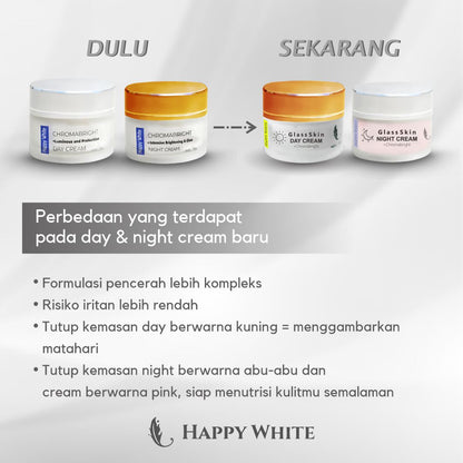 Happy White Glass Skin Night Cream 20 ml