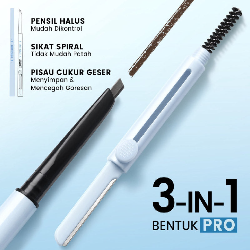 FOCALLURE MULTI-USE EYEBROW PENCIL BR01