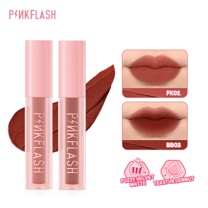 PINKFLASH POWDERY LIPGLOSS PF-L16 - OR02