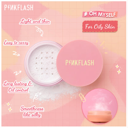 Pinkflash F06 Lasting Matte Loose Powder #000