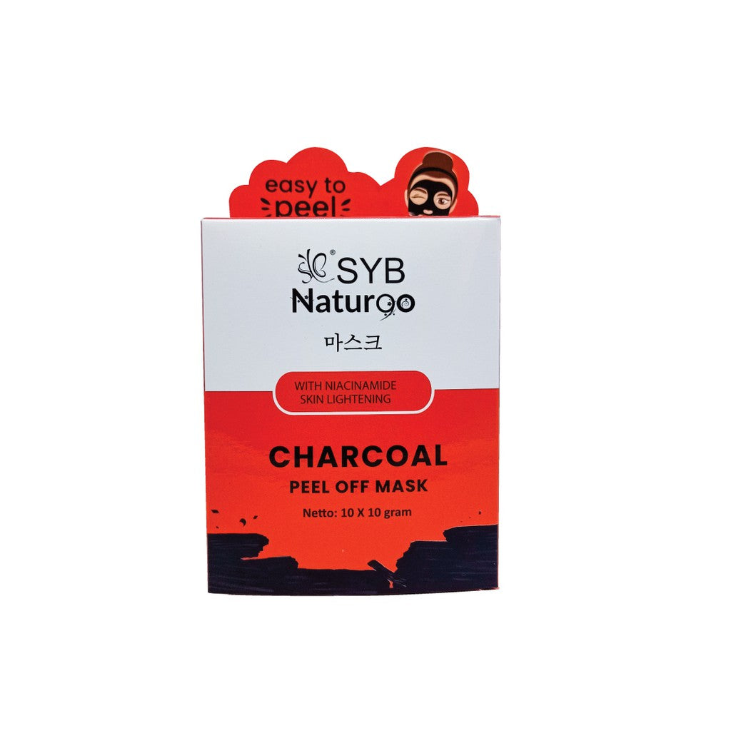 Syb Natur90 Charcoal Peel Off Mask | Box 10 x 10 gr