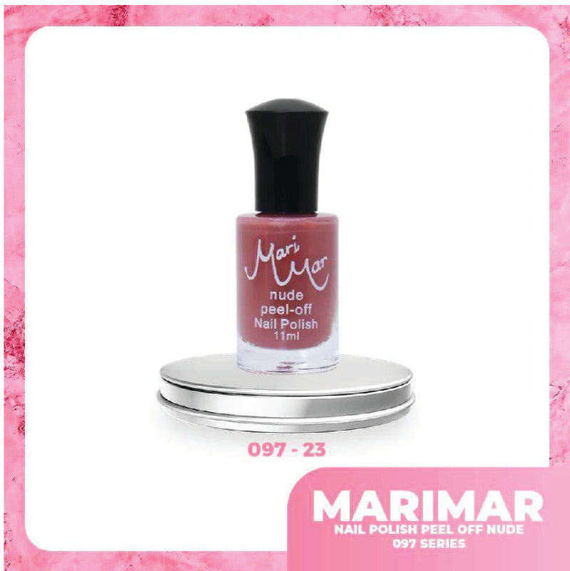 Marimar Nail Polish Kode : 097 Peel Off Nude isi 12 | 96 ml