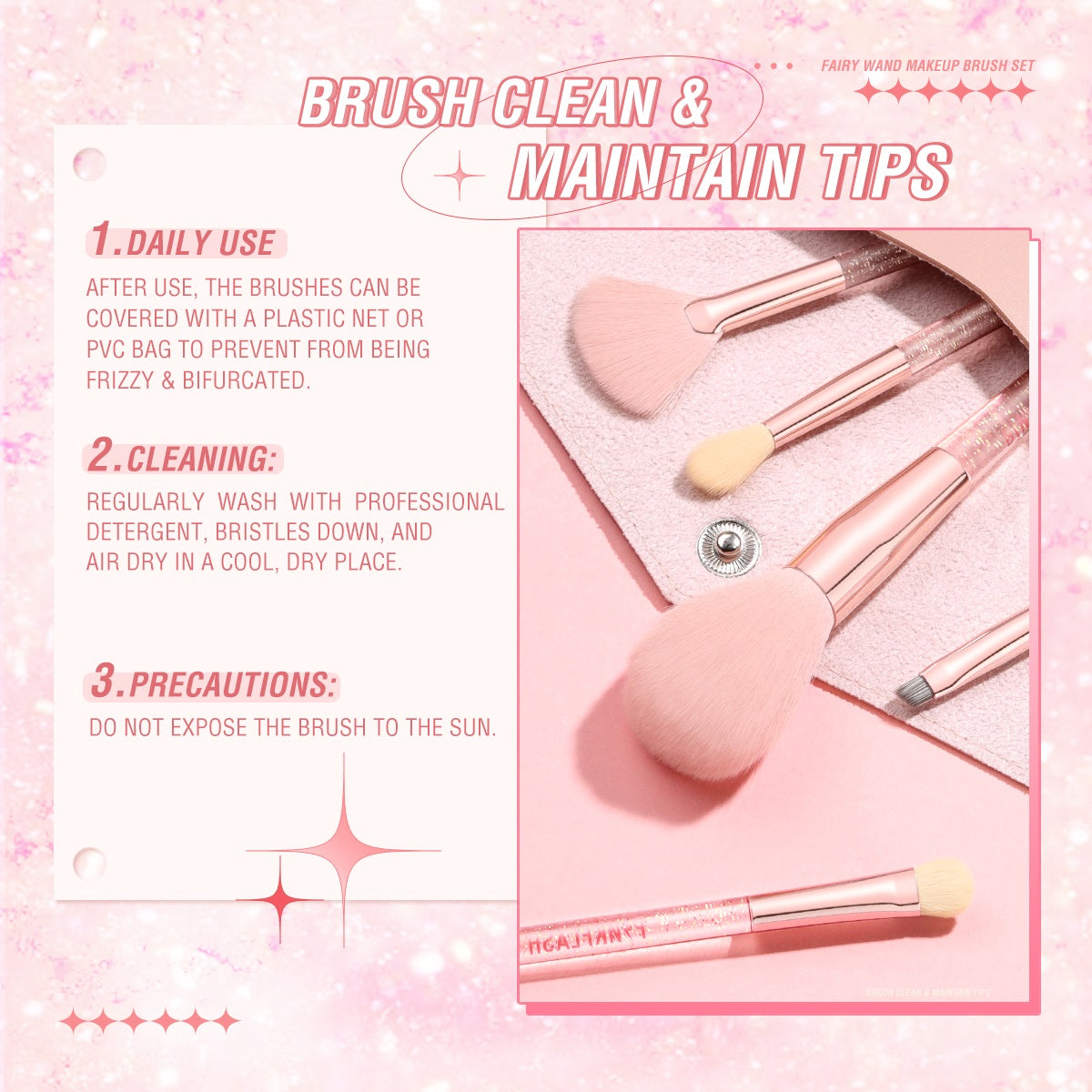 PINKFLASH PF-T04#05 FLAME SHAPE BLUSH BRUSH