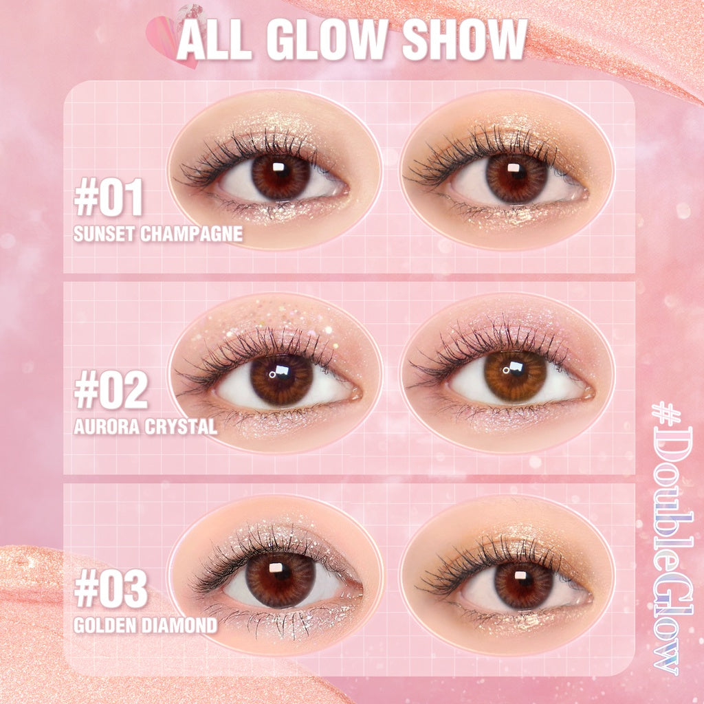 PINKFLASH ALL GLOW EYESHADOW PF-E18 #4