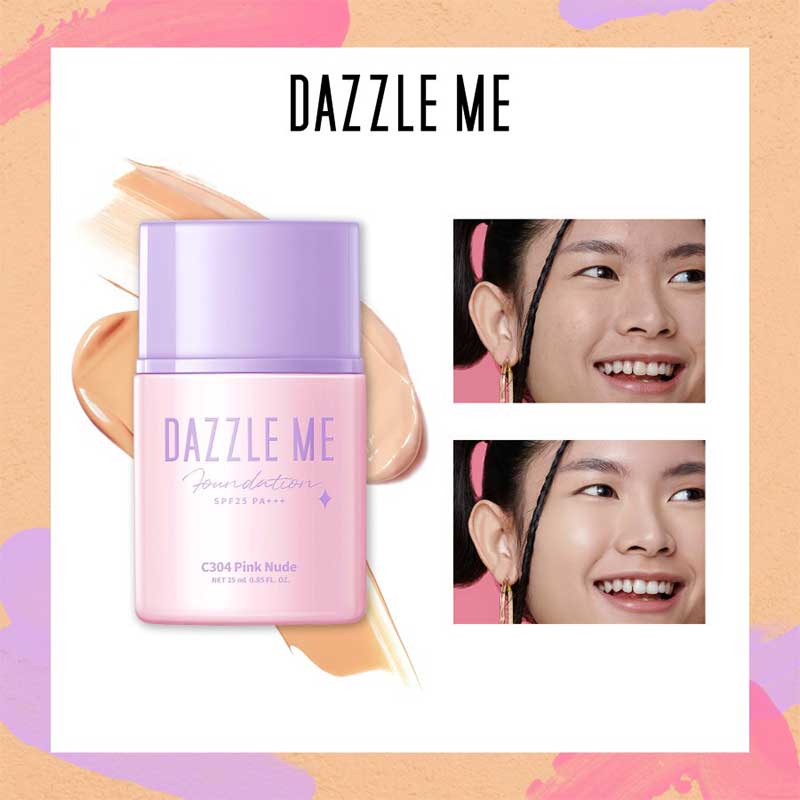 Dazzle Me Day By Day Foundation - Pink Nude