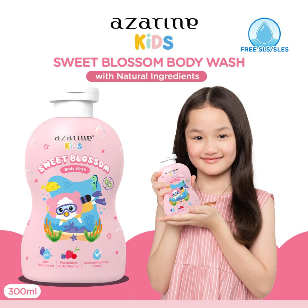 Azarine Kids Sweet Blossom Body Wash 300ml