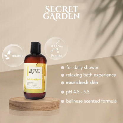 Secret Garden Shower Gel Frangipani 250ml