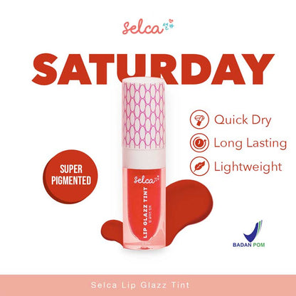 SELCA Lip Glazz Tint Day Series - Saturday | 2.5ml