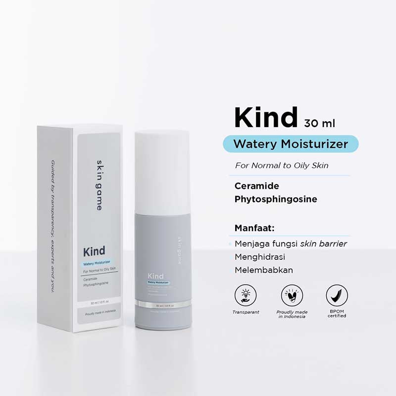 Skin Game Kind Watery Moisturizer 30ml