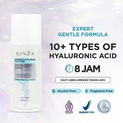 Ginza Advanced Hyaluronic Face Toner 105ml