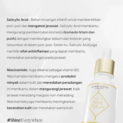 Glam Shine Premium Acne Serum 10ml